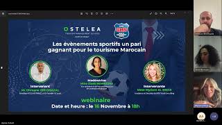 Webinaire  Les événements sportifs un pari gagnant pour le tourisme Marocain [upl. by Nyre]