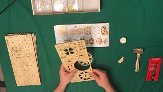 UGears Mechanical Music Model Hurdy Gurdy Assembly Instructions Video by UGears US [upl. by Htebasyle724]