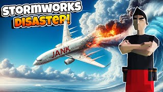 Our Plane EXPLODED Midflight in Stormworks [upl. by Carolann]