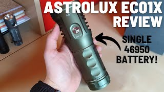 Astrolux EC01X Review  46950 Battery Flashlight with SBT902 LED [upl. by Etessil775]