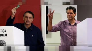 Tag der Entscheidung in Brasilien Bolsonaro oder doch Haddad [upl. by Atteiluj]