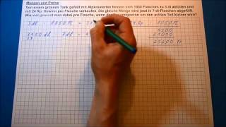 Tutorial Mengen und Preise Aufnahmeprüfung Gymnasium 6 Klasse [upl. by Delilah]