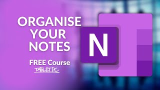 How to ORGANIZE NOTES in OneNote with Section Groups amp Subpages [upl. by Ttegirb]