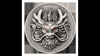 Year of the Dragon 1oz Silver Limited Edition Silver Coin [upl. by Herring314]