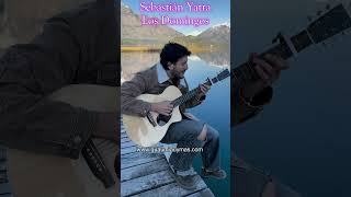 Sebastián Yatra cantando LOS DOMINGOS en directo con la guitarra a la orilla del lago Yatra [upl. by Amikan538]