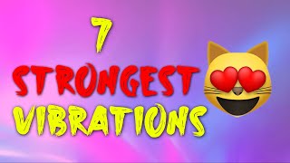 7 Vibration Sounds For Your 🐱  Strong Bass Test [upl. by Attelrahs411]