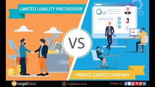 LLP vs Pvt Ltd Company  Difference Between LLP and Private Limited Company Part 1 [upl. by Alana]