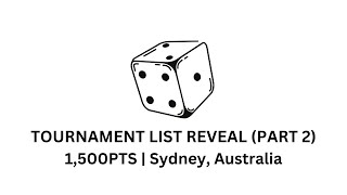 LIST REVEAL PART 2  1500PTS  WARHAMMER THE OLD WORLD TOURNAMENT [upl. by Akerue]