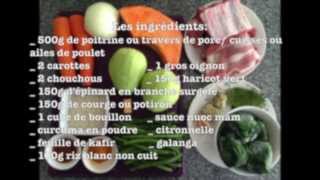 Recette khmer le somlor koko  un potaufeu khmer [upl. by Cohligan808]