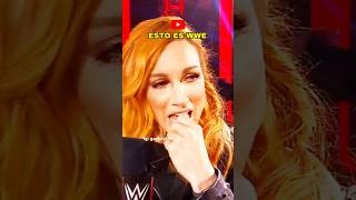 La LUCHADORA que fue CAMPEONA de WWE por un EMBARAZO shorts wwe2k24 wwe beckylynch [upl. by Rimidalg]