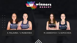 Winners Beach Volleyball Women K Maliavina  V Musiiovska  M DankovychS Sopocheva 16112024 [upl. by Secunda]