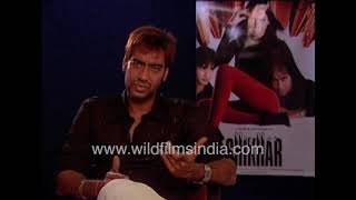 Ajay Devgan John talk about working with director Matthew Matthan for film Shikhar [upl. by Dacy]