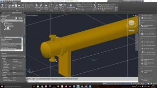 Tutorial 11  AutoCAD Plant 3D  Adding Nozzels [upl. by Annayt]