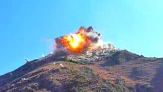 HUGE JDAM BOMB STRIKES TALIBAN POSITION [upl. by Bartosch]