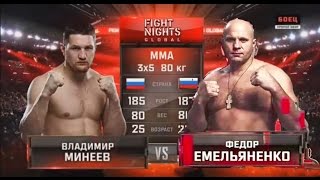 Vladimir Mineev knockouts  Владимир Минеев нокауты [upl. by Anidam]