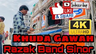 Khuda Gawah Song 🥁Razak Band Sinor ☎️ 9428877407 [upl. by Stucker]