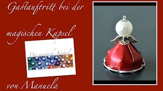 DIYEngel aus Kaffeekapseln  Anleitung  die magische Kaffee Kapsel [upl. by Gannon]