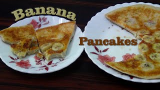 Banana Pancakes Super Fluffy Best Pancakes [upl. by Young]