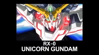 MSUC01UNICORN GUNDAM1from Mobile Suit Gundam UC [upl. by Sukramaj]