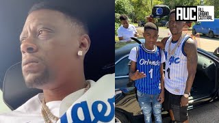 Boosie Gets Mad At His Son For Not Having His Name Tattooed On Him [upl. by Pinchas]