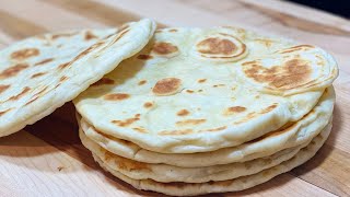 PAIN NAAN ET CHEESE NAAN🫓 Pain indien très facile 🇮🇳 Deli Cuisine [upl. by Nessah]