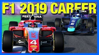 F1 2019 Career Mode  FORMULA 2 to F1 STORY Part 1 [upl. by Padraig]