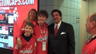 Caps Owner Ted Leonsis Rocks The Red [upl. by Crandell]