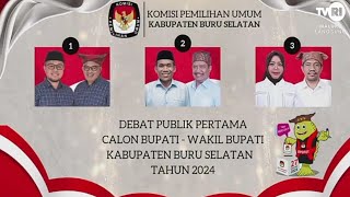 DEBAT PUBLIK KANDIDAT BURU SELATAN 2024 [upl. by Shetrit146]