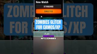 NEW ZOMBIES CAMOXP STRAT bo6 [upl. by Prendergast]