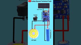 Emergency Torch light Connection DIY Project shorts [upl. by Anatola203]