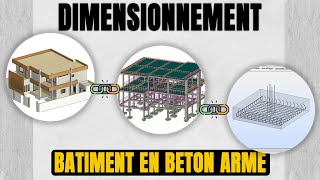 ROBOT BA Partie 161  Dimensionnement  Colonne Partie 1 [upl. by Jecho]