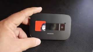 Huawei E5756 Wireless Modem MiFi Quick Look [upl. by Sirovat625]