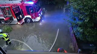 Hochwasser in Raubling So schlimm hat es die Gemeinde getroffen [upl. by Ardnuyek]