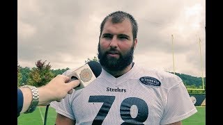 Alejandro Villanueva Army Veteran USMA Grad 78 Pittsburgh Steelers [upl. by Holtz]