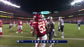 Rex Burkhead Touchdown  Patriots vs Chiefs [upl. by Notnyw752]