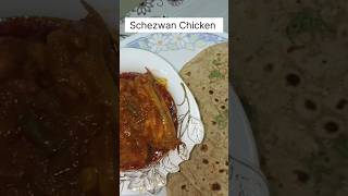 shorts Schezwan Chicken Recipe food trending recipe viralshorts ytshorts [upl. by Aihsoek]