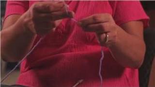 Knitting  How to Cable Cast On Knitting Stitches [upl. by Enyalahs]