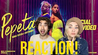 Pepeta Music Video REACTION  Nora Fatehi Ray Vanny [upl. by Halas]