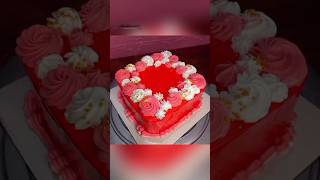 Very Easy Cake Decoration cake cakeshorts cakedecoration viralvideos [upl. by Ellenor]