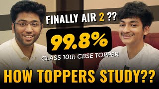 FINALLY AIR2 😱  Topper Interview 10th 2023🔥  How You Can Become a Topper [upl. by Adyela769]