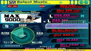 Stepmania MegaMAX MAX Megapack Full Song List [upl. by Roehm]