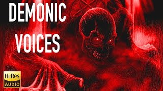 Creepy Demonic Voice Phrases Horror Voices  Sound Effects voiceofrights creepypasta tiktoc [upl. by Rania739]