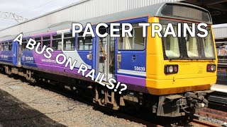 British Railway storys The Pacer TrainsRailbus [upl. by Earehc554]