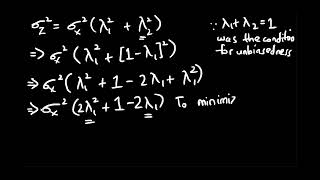 Efficiency of Generalized Estimator  Part B  Dougherty Review Chapter  Econometrics [upl. by Trocki]