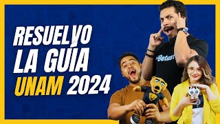 Resuelvo la nueva guía de la UNAM 2024 [upl. by Yatnwahs]