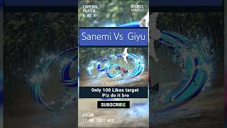 Sanemi Vs Giyu demonslayer sanemishinazugawa giyuutomioka [upl. by Eilsel]