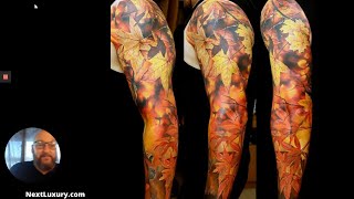 Best Sleeve Tattoo Designs For Men  with commentary [upl. by Falzetta]