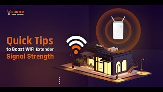 Quick Tips to Boost WiFi Extender Signal Strength [upl. by Clementine]