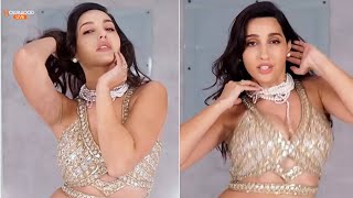 Nora Fatehis New Dance Video On KusuKusu Song  Nora Fatehi Latest Dance Reel  Bollywood Live [upl. by Cybil873]