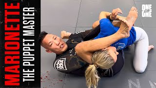 Marionette Submission  Laura Sanko MMA Demo [upl. by Ihdin]